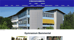 Desktop Screenshot of gymnasium-bammental.eu