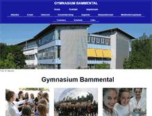 Tablet Screenshot of gymnasium-bammental.eu